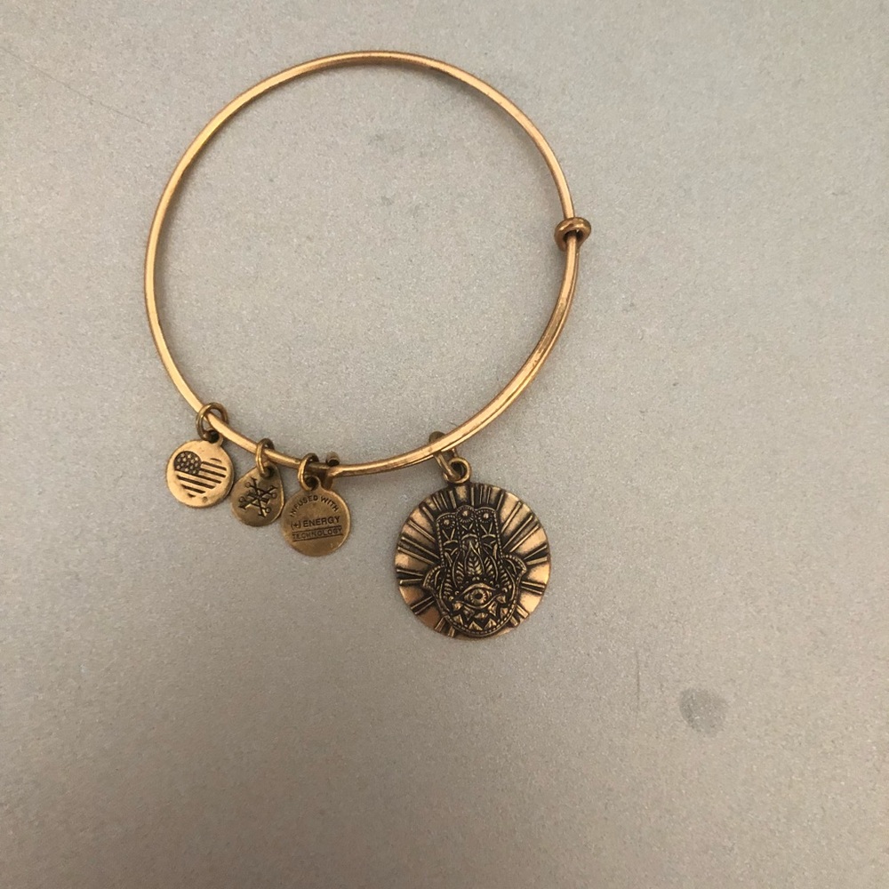 Alex and Ani gold bracelet